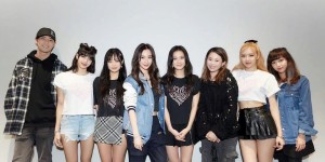 Angelababy与BLACKPINK合照，美女们同框