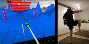 VR健身应用《VRWorkout》发布一段全新视频 演示脚部锻炼功能