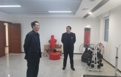 阳信县委组织部调研指导政务服务中心职工心理健康服务阵地建设工作