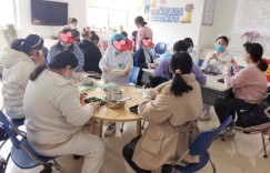 烟台海港医院不一样的孕妇学校，学知识还做青团！