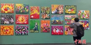 展现新疆多彩生活 刀郎农民画走进中央美术学院