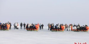 第九届全国大众冰雪季暨新疆博湖县第十五届冰雪季启动