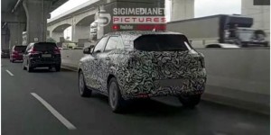 三菱新全球战略车展开测试 运动化外形搭配高科技内饰