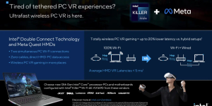 英特尔的旗舰Wi-Fi芯片支持直接连接Meta Quest