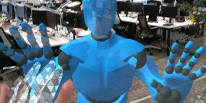 MR原型应用「Cyber-Physical Workplace」，旨在融合VR空间和真实工作场所