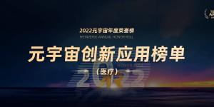 2022元宇宙年度荣誉榜创新应用榜单（医疗）