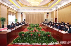 马兴瑞艾尔肯·吐尼亚孜会见哈萨克斯坦驻华大使努雷舍夫一行