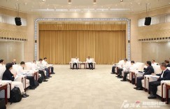 安徽省代表团来疆考察对接对口支援工作