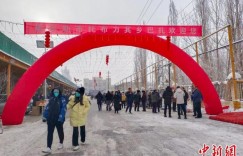 新疆乡村“年货巴扎”催热乡村经济