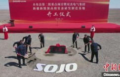 新疆木垒县新能源高端装备项目开工 总投资达12.3亿元