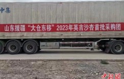 山东援疆“大仓东移”2023年首批英吉沙杏销往东部省市