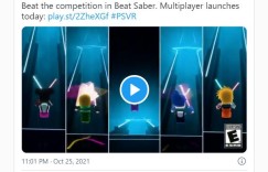 Beat Saber终于在PlayStation VR上添加多人游戏