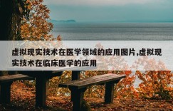 虚拟现实技术在医学领域的应用图片,虚拟现实技术在临床医学的应用