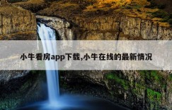 小牛看房app下载,小牛在线的最新情况