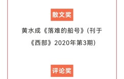 第七届西部文学奖揭晓 冉正万等9位作家的作品获奖