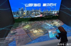 四度科技可视化大屏3D展示效果在园区数字孪生应用效果不错