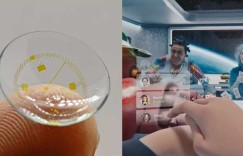 InWith在CES 2022展示软性AR隐形眼镜