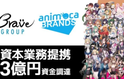 元宇宙IP运营公司Brave Group完成3亿日元融资